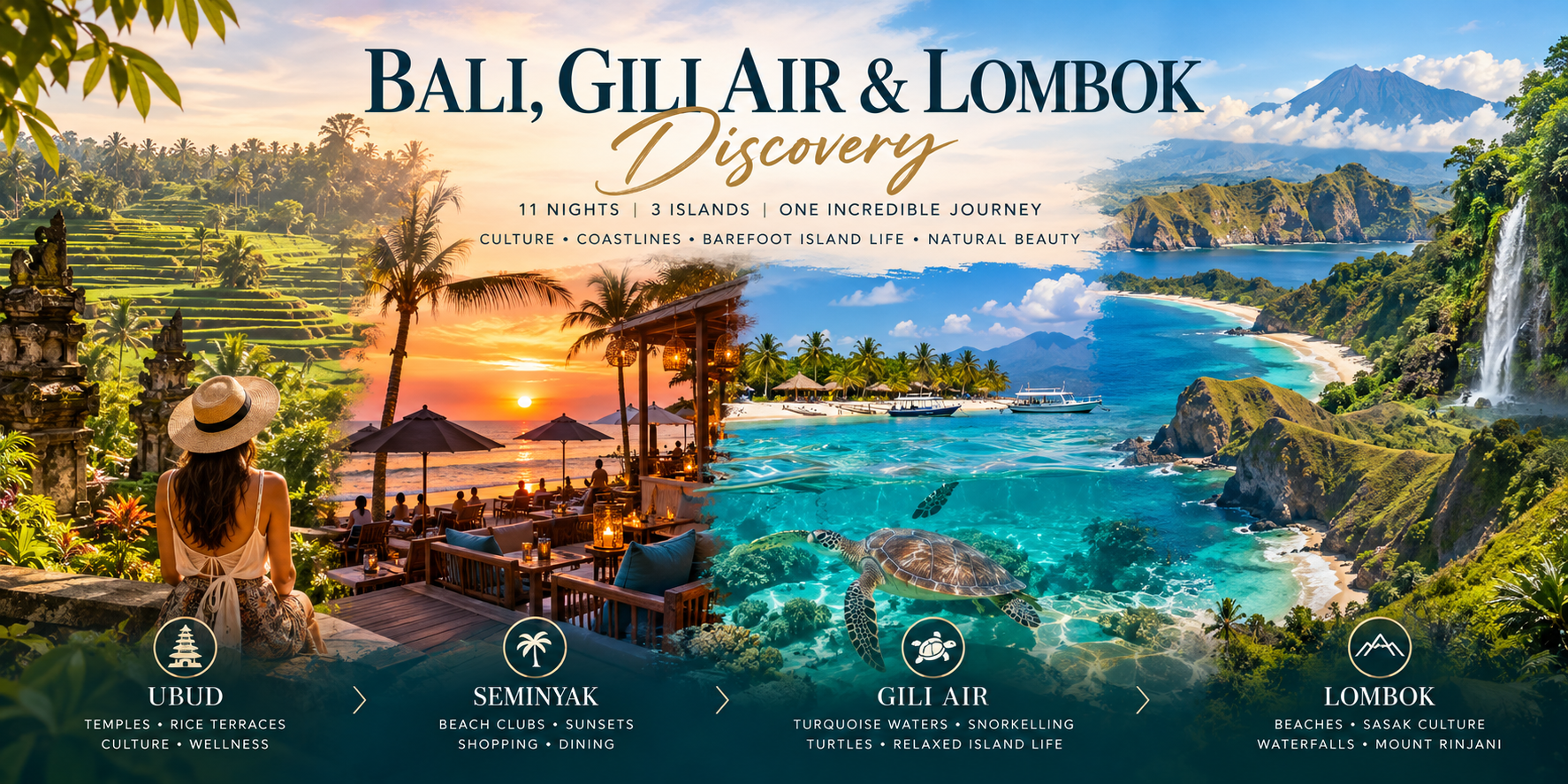Tropical Treasures of Bali, Gili & Lombok